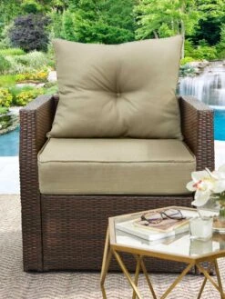 Outdoor Decor™ Seat Cushion, 24" X 24"